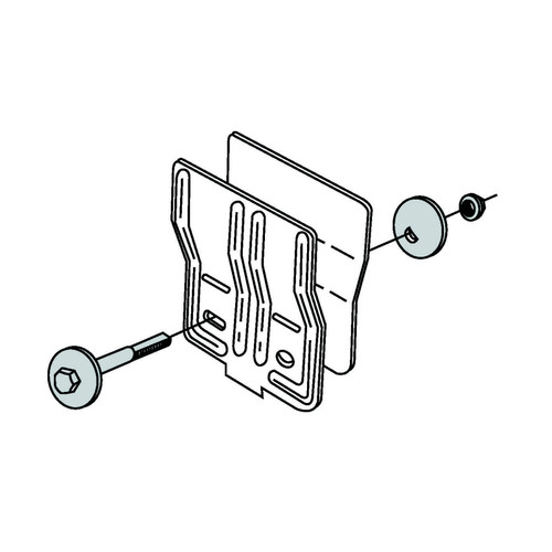 46-136 - 1986-2007 Ford Taurus / Mercury Sable Wagon Rear Alignment Adjustable Camber Cam Bolt Kit Installation Diagram 46-136 - 1986-2007 Ford Taurus / Mercury Sable Wagon Rear Alignment Adjustable Camber Cam Bolt Kit Installation Diagram