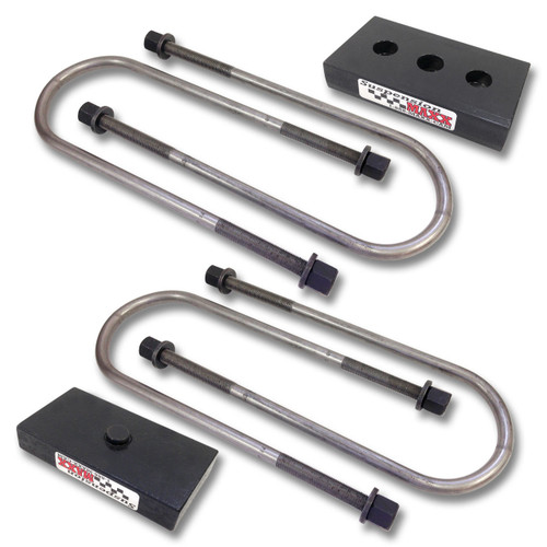 SMX-174220 SMX-174320 SMX-174420 - 2003-2018 Dodge Ram 3500 4X4 Rear 2" Block & U-Bolt Lift Kit