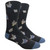 FineFit Novelty Socks - Curious Cat Charcoal - (NV092B) - 1 Dozen