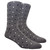 FineFit Black - Grey with White and Black Polka Dots (PDB003) - 1 Dozen