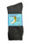 Heel & Toe Men's Diabetic Crew Socks - Assorted Colors - 1 dozen