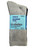 Heel & Toe Men's Diabetic Crew Socks - Assorted Colors - 1 dozen