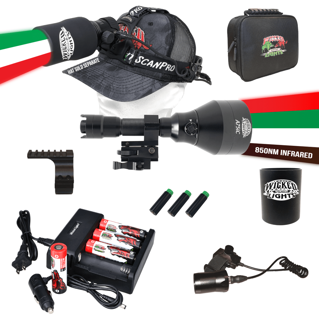 WICKED LIGHTS® A75IC 4-COLOR-IN-1 & SCANPRO® IC GEN4 3-COLOR WICKED LIGHTS® A75IC 4-COLOR-IN-1 & SCANPRO® IC GEN4 3-COLOR