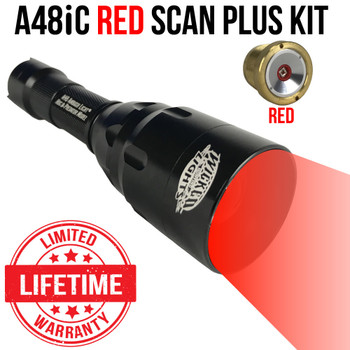 Wicked Lights A48iC RED Scan Plus Night Hunting Light Kit for