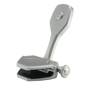 PTM Edge ZXR-300 Pivoting Mirror Bracket - Electrobrite Silver [P13371-300TEBCL]