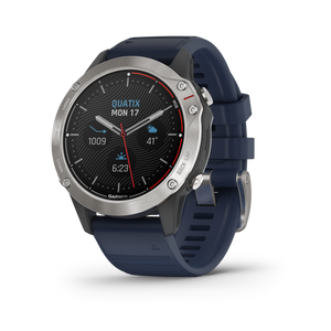 quatix 6, Gray with Captain Blue Band