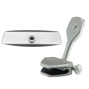 PTM Edge Mirror\/Bracket Kit w\/VR-140 Elite Mirror  ZXR-361 (Silver) [P12848-1361TEBCL]