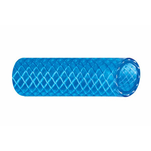 Trident Marine 5\/8" x 50 Boxed Reinforced PVC (FDA) Cold Water Feed Line Hose - Drinking Water Safe - Translucent Blue [165-0586]