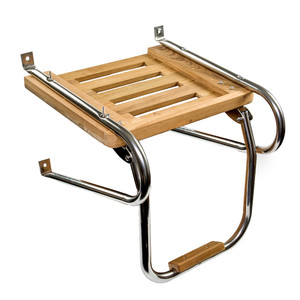 Whitecap Teak Swim Platform w\/Ladder f\/Inboard\/Outboard Motors [60903]