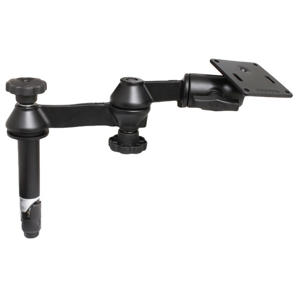 RAM Mount Double Swing Arm w\/4" Male & No Female Tele-Pole - VESA Plate [RAM-VP-SW1-4-2461]