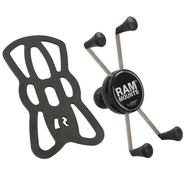 RAM Mount Universal X-Grip IV Large Phone\/Phablet Holder w\/1" Ball [RAM-HOL-UN10BU]