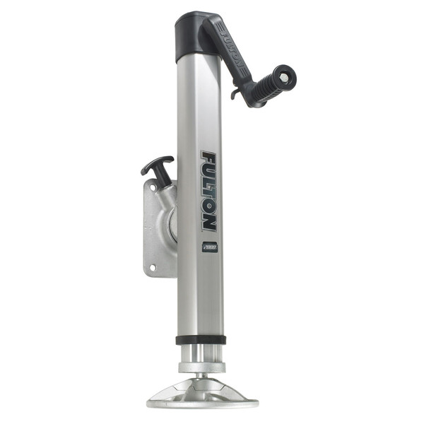 Fulton F2 Trailer Jack Bolt-On 2,000 lbs. Lift Capacity Adjustable Swivel w\/Footplate [1413230134]