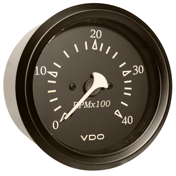 VDO Cockpit Marine 85mm (3-3\/8") Diesel Tachometer - Black Dial\/Bezel [333-11797]