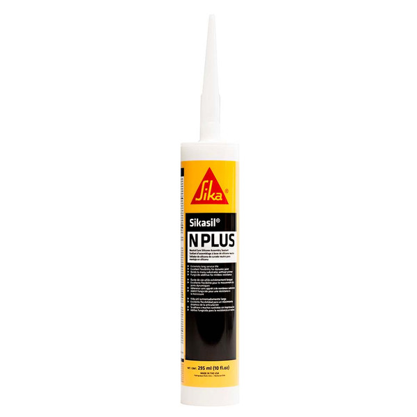 Sika Sikasil-N Plus White 10oz w\/Nozzle [432029]