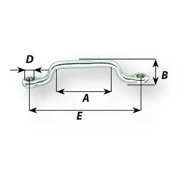 Wichard Webbing Eye Strap - 4mm Diameter - 5\/32" - 56mm Spacing - 2-13\/64" [09211]