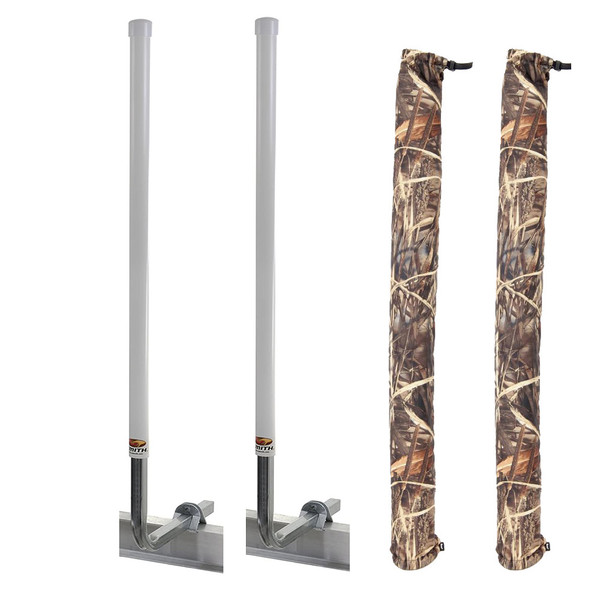 C.E. Smith 60" Post Guide-On w\/I-Beam Mounting Kit  FREE Camo Wet Lands Post Guide-On Pads [27648-903]