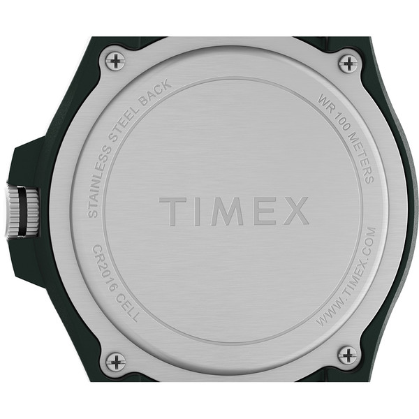 Timex Expedition Acadia Rugged Black Resin Case - Natural Dial - Brown\/Black Fabric Strap [TW4B26500]