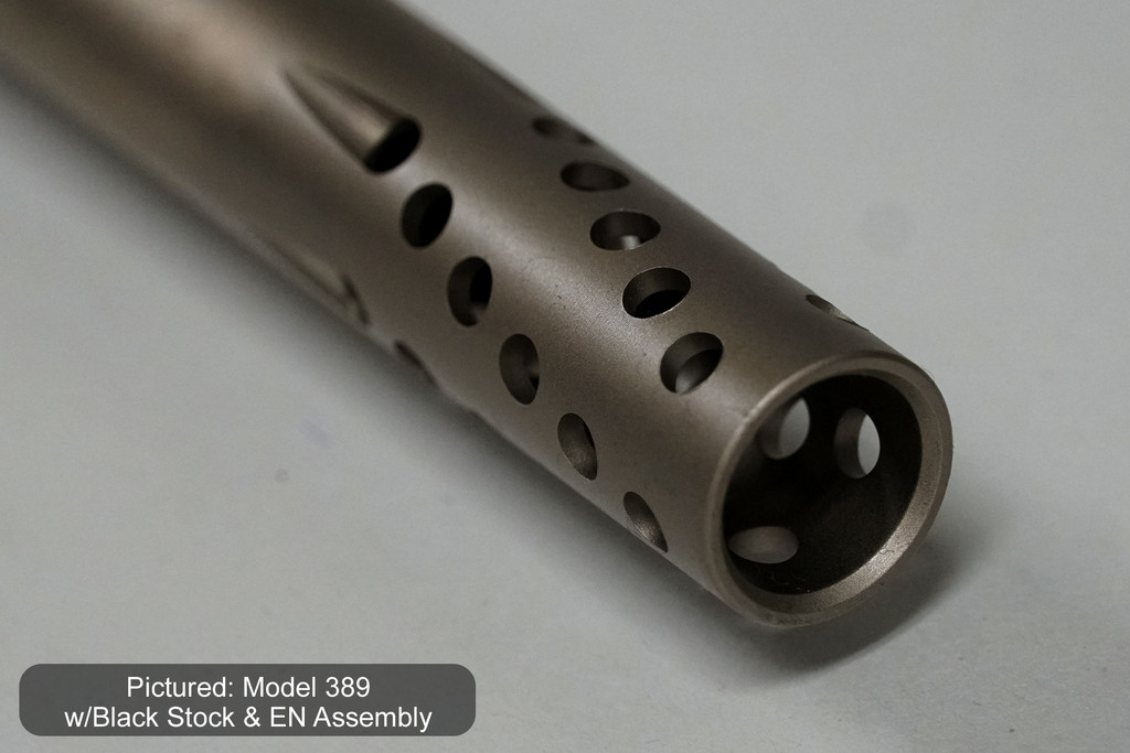 Model 389 (Black Stock, Electroless-Nickel Assembly)