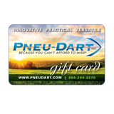 Pneu-Dart Gift Card