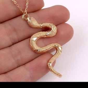 Stunning Snake Necklace - Minimalist Design