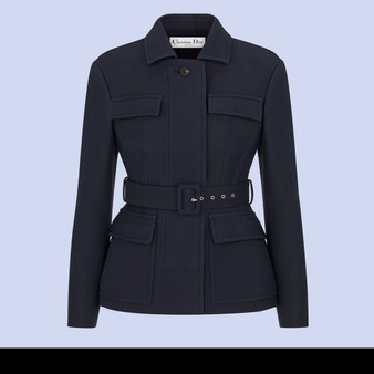 Cover Photo of a Dior Safari Jacket with Belt