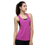 Purple Attractive Tank Top with Quick Dry Technology