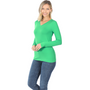 Long Sleeve V-Neck Tee