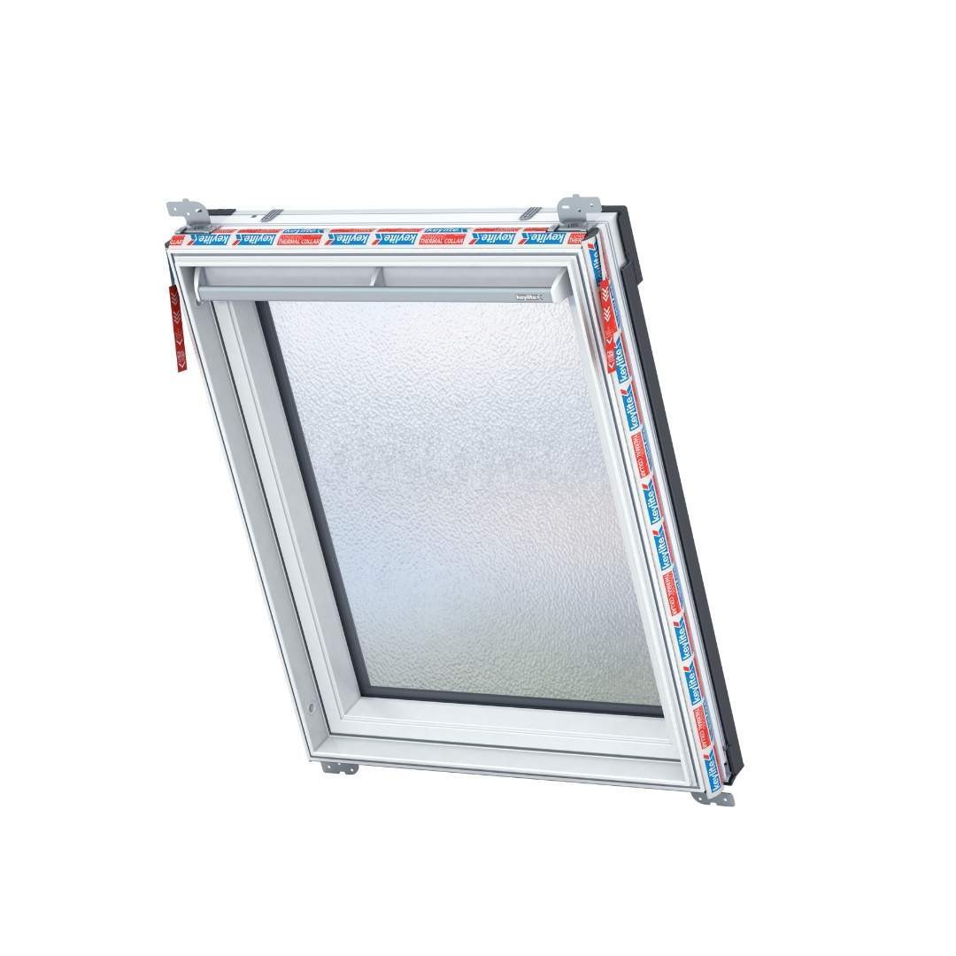 Centre-Pivot Frosted Glass