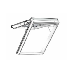 VELUX Top-Hung White Polyurethane Electric Top-Hung Roof Window