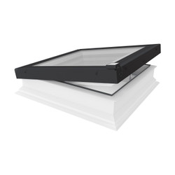 FAKRO DEG P2 07K Electric Flat Roof Window with Anti-burglary Double gazing 100x100cm