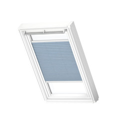VELUX 1286 Pleated blind Jeans Blue