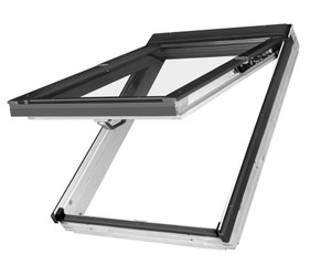 FAKRO White Polyurethane Top Hung Preselect MAX Roof Window