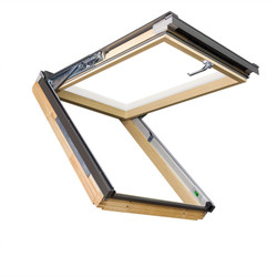 FAKRO Pine Top Hung Preselect MAX Roof Window