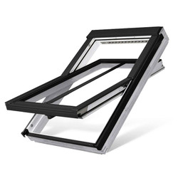 FAKRO Conservation White Pine Centre Pivot Roof Window
