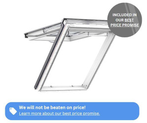 VELUX GPU White Polyurethane Top Hung Roof Window - Maintenance Free [Next Day Delivery]