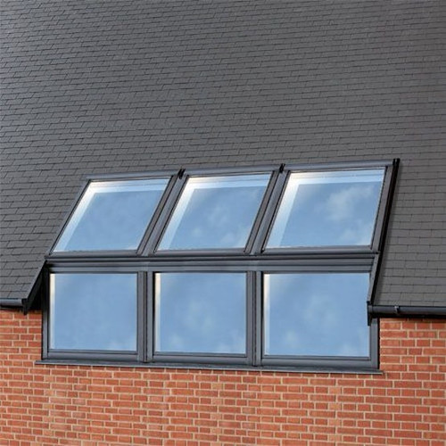 VELUX Slate flashing Triple Installation EFL MK08 0032B