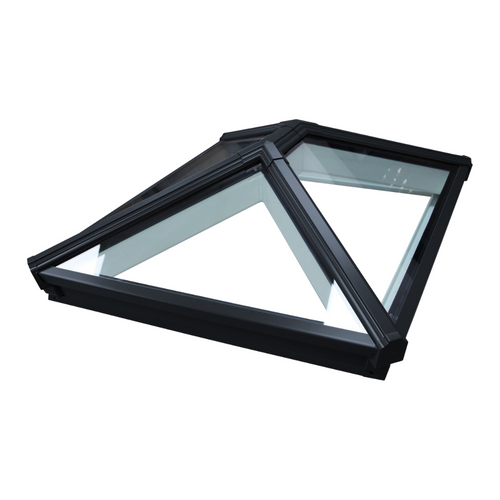 Korniche Roof Lantern with Ambi Blue Tint & Black Ext./White Int. 200x250cm