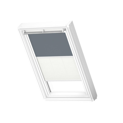VELUX 4581 Duo blackout Dark petrol / white
