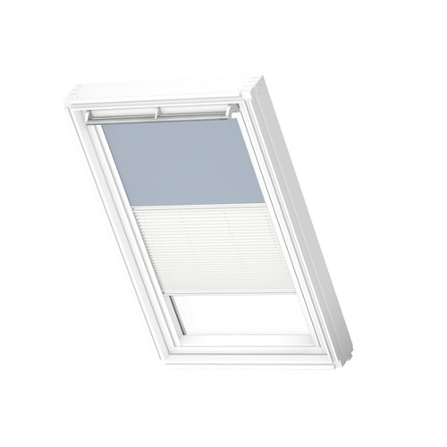 VELUX 4576 Duo blackout Light blue / white VELUX 4576 Duo blackout Light blue / white