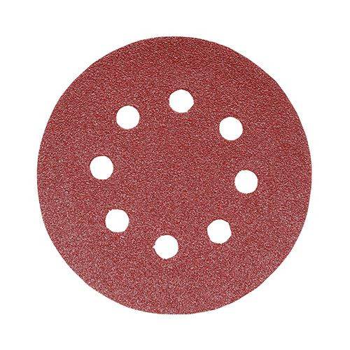 Orbital Sanding Discs P120 [125mm] - [Pack] 5 Pieces