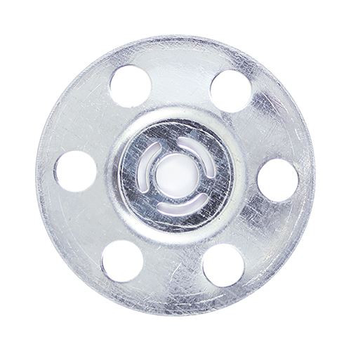 Metal Insulation Disc GALV [35mm] - [Box] 100 Pieces