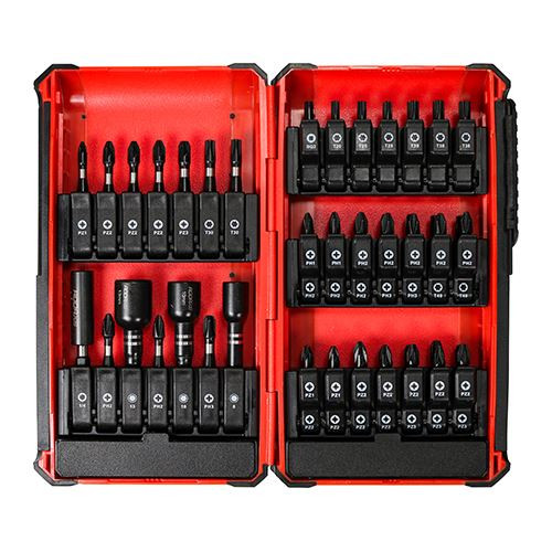 X6 49pc Impact Bit Case - [Blister Pack] 49 Pieces