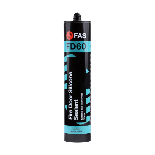 FAS Fire Door Silicone Sealant [310ml] - [Cartridge] 1 Each