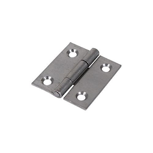 Butt Hinge Fixed Pin SELF COL. [38 x 34] - [Plain Bag] 2 Pieces