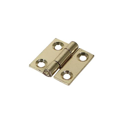 Butt Hinge Fixed Pin EB [25 x 25] - [Plain Bag] 2 Pieces