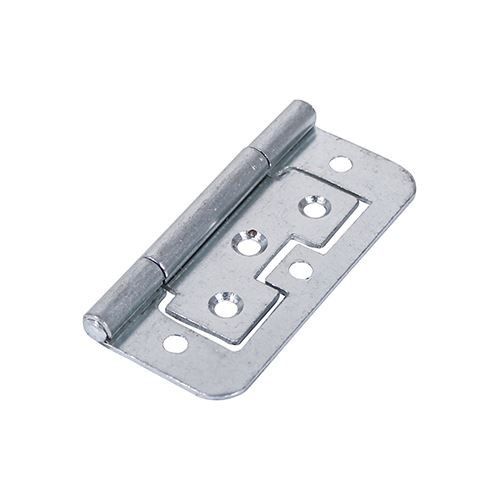 Flush Hinge ZINC [75 x 51] - [Plain Bag] 2 Pieces