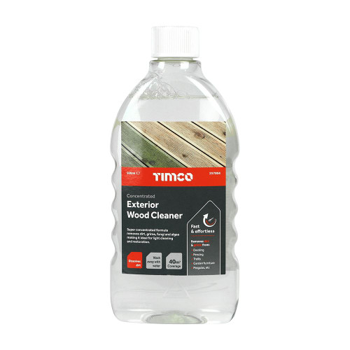 Ext Wood Cleaner Concentrate [500ml] - [Bottle] 1 Each