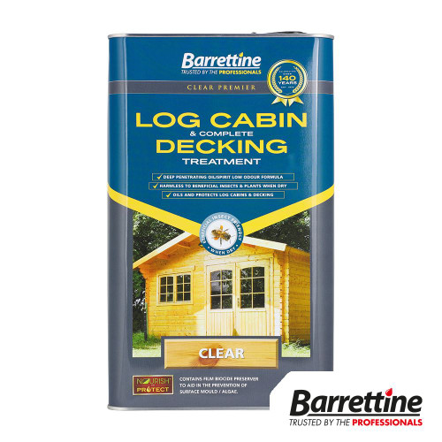 Log Cabin & Decking Treatment [5L] - [Tin] 1 Each