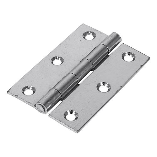 Butt Hinge Fixed Pin ZINC [63 x 44] - [TIMpac] 2 Pieces