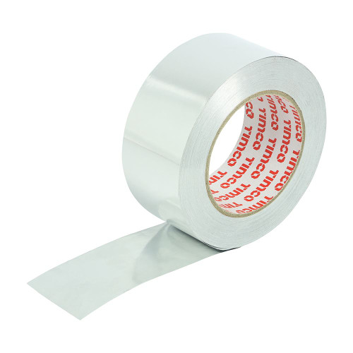 Aluminium Foil Tape-Ext. Temp [45m x 50mm] - [Roll] 1 Each